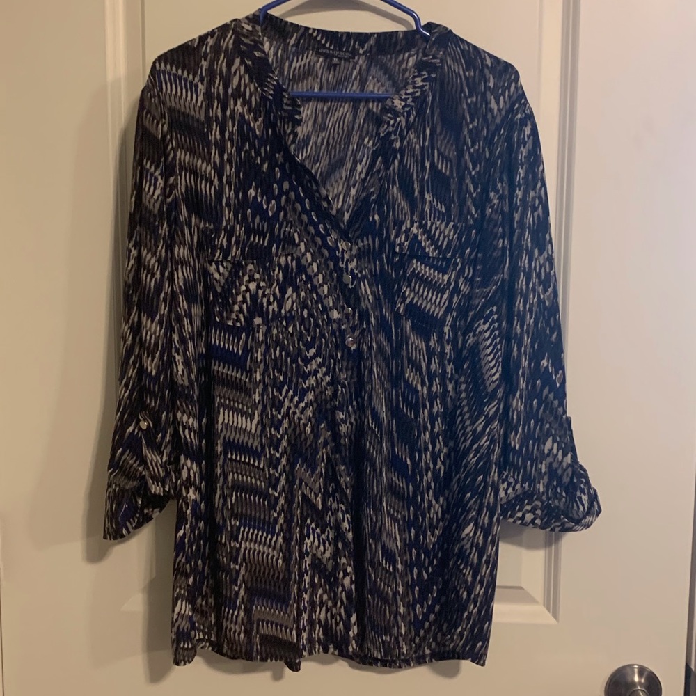 Ava Grace Blouse Multicolored